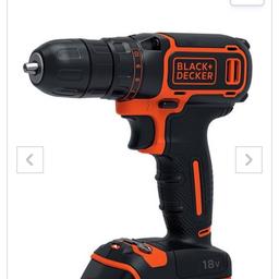 Black and decker drill
Brand new
Never been used.
Multiple available.

Bargain!
 Possibly deliver depending on distance.
Postage also available