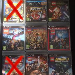 For sale ps3 games in good used condition, £5 each, cash on collections