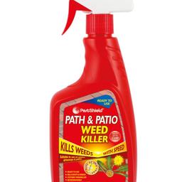 Ready to use. Kills weeds & roots – covers up to 15m2 . Suitable for patios, driveways & paths. Controls annual & deep rooted perennial weeds. Systemic weedkiller that works by transporting the weedkiller down to the root. 500ml. (£0.70/€0.84 per 100ml)