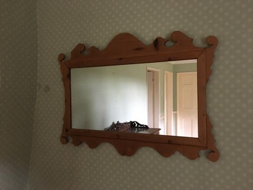 Buy & Sell North Yorkshire Ripon - North Yorkshire - Photos for Pine Framed wall mirror