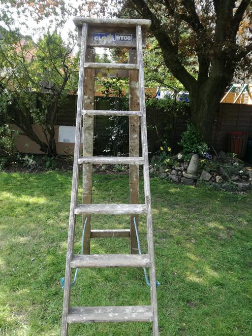 Buy & Sell Riddlesdown South East London - Photos for Vintage wooden ladder.
