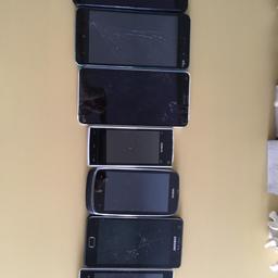Cellulari diversi 15 pezzi funzionanti e non funzionanti; con e senza carica batteria