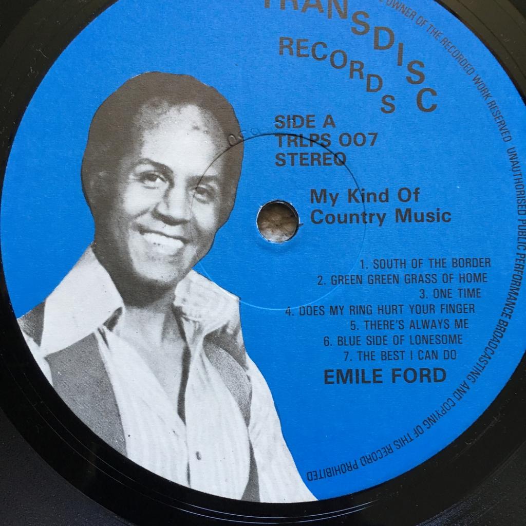 Emile Ford original vinyl on Transdisc label, Holland. Front cover autographed. Vinyl is very good. Postage available to any location from trusted seller - selling successfully online since 2011. Please e-mail any queries. All questions answered and offers considered.