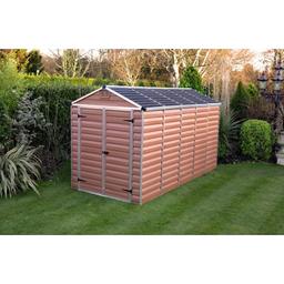 Brand new polycarbonate shed.
6ft x12ft
Double doors

Full description too long to fit here, please see gardensite.co.uk for full description.
Retail price around £750
Selling as no longer required for the purpose it was bought for.
Please note this is unboxed, and has been stored in a shed, so a few cobwebs included
Contactless collection only.