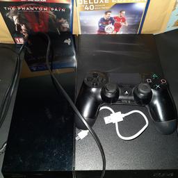 Playstation 4 with 1 controller
Includes wires and 2 games
Factory reset and tested. I have connected the controller so should be all ready to go!
Available for social distance cash collection (Sutton) or delivery