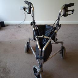 3 wheel Rollator with a shopping basket 
To be collected I can not deliver and need to go
