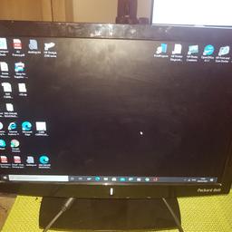 Hardly used 19inch Packard Bell Monitor with power and connection cable available No HDMI 
Collection only from S64 8FD flats