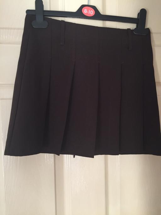 Buy & Sell Essex Chelmsford - Photos for Girls brown pleated mini skirt age 11-12