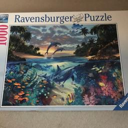 Ravensburger 1000 Teile Puzzle unter Wasser Welt. 
Bei fragen melden :)