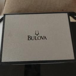 Bulova ladies diamond watch. Brand new, never been worn. Original packaging 