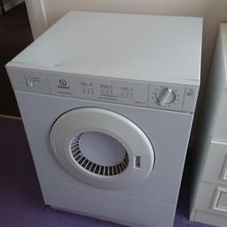 Indesit tumble dryer
Has a small dent in the top, but works fine
Collection only