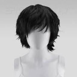 New style, top of the range wig for female, new unused and can be styled. very dark brown/black Comes with stand. can be used for any occasion including medical purpose.
pic is very similar not identical.