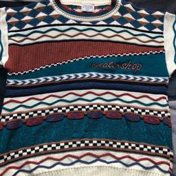 BRAND- The Sweater Shop.
SIZE- Large, could fit any size depending on desired fit.
REASON FOR SELLING- I literally haven’t worn it, and I don’t reach for it as often as I’d like to so I gathered it would be best to find it a new home :)
Suitable for Men and Women :))
Perfect Condition.
Very rare vintage and sort after :))