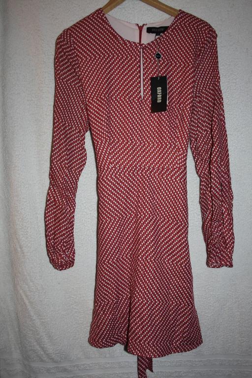 Buy & Sell North West London Belmont - North West London - Photos for WOMENS SIZE 8 OXFORD RED & WHITE DRESS