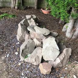 Landscaping rocks of various sizes. At least 20 available. 

Happy to answer any questions 

Collection only from Leicester