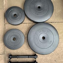 Offers Welcome

2x15KG
2x5kg

40KG all together

2 x Dumbells

Collection Only