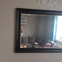 I am selling my mirror it has a black frame no cracks or damage. excellent condition. collection only or can deliver locally.