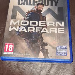modern warfare for ps4
will swap for GT sport and 15 cash
bargain £30
collection only plz based in Blackpool