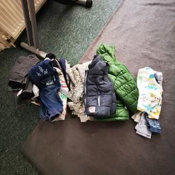 Clothes 6-12 months all worn same time...mostly from next,joggers,jeans,sleepsuits,vests,jacket,etc
