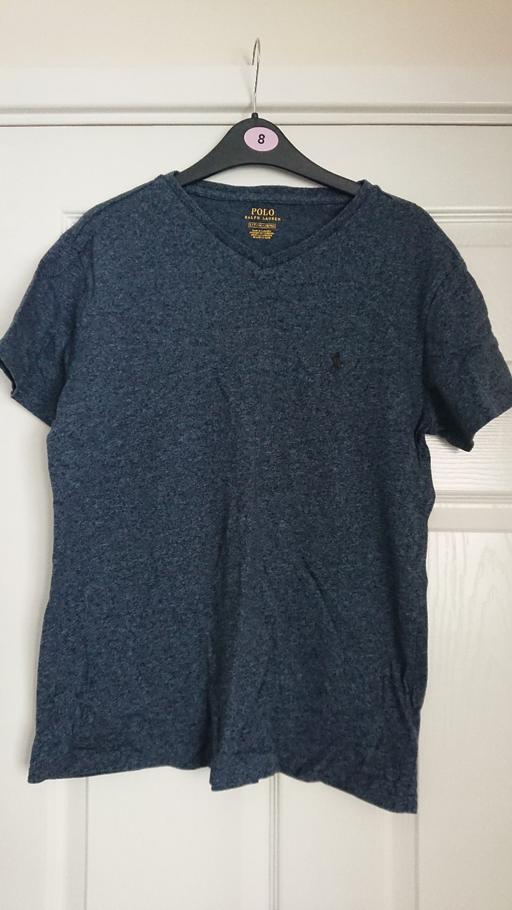 Buy & Sell Derbyshire Erewash - Photos for Ralph Lauren mens blue tshirt