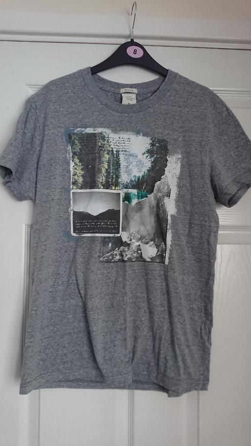 Buy & Sell Derbyshire Erewash - Photos for men's grey Abercrombie tshirt