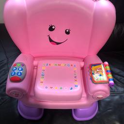 Activity Chair Toy with Sounds, Music and Phrases
In good condition..