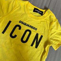 Genuine Dsquared child’s T shirt Size 24M / 2years