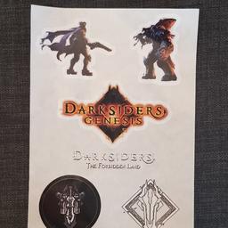 biete die Sticker aus der Collectors Edition von Darksiders Genesis. 

unbenutzt