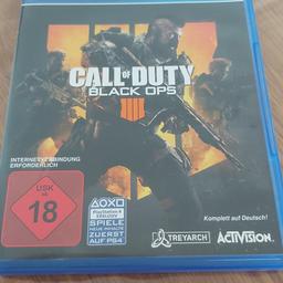 Verkaufe das Spiel Call of Duty Black Ops 4 für die PS4.
CD ist Kratzerfrei.

Versand zzgl 2 Euro

Da Privatverkauf keine Garantie oder Rücknahme.
Keine Haftung bei unversichertem Versand