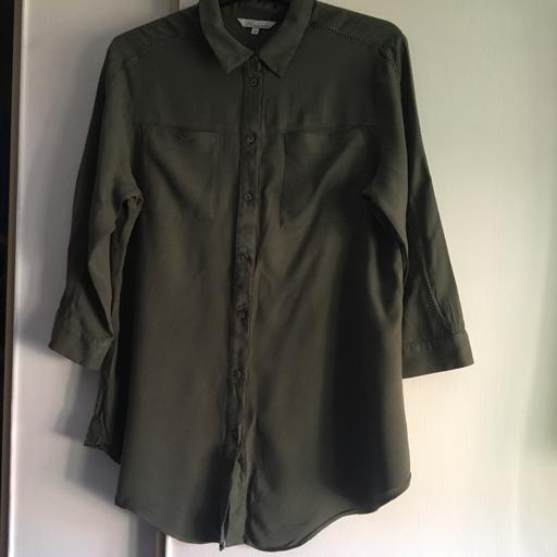 Buy & Sell Hertfordshire Broxbourne - Photos for Ladies smart khaki Shirt/ blouse - Peacocks