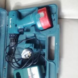Makita Drill, spares or repair
Charger works so drill or battery faulty (probably battery) 
Pick up Guisborough