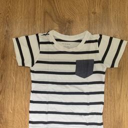 Toddler boy stripped top aged 18-24.