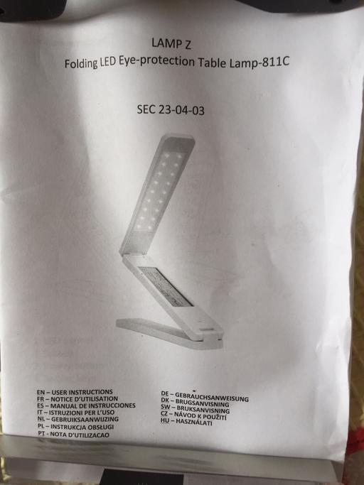 Buy & Sell Kent Sevenoaks - Photos for Table lamp led folding ( brand new )