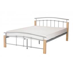🔥🔥NATIONWIDE DELIVERY AVAILABLE INBOX FOR PRICES🔥🔥

🔥EXPRESS NEXT DAY DELIVERY AVAILABLE🔥

💖MATTRESSES SOLD SEPARATELY INBOX FOR PRICES💖

💖PLEASE NOTE BED DESIGNS MAY VARY SLIGHTLY💖

DIMENSIONS:
W158cm
L206cm
Head end height 102cm
Foot end height 57cm

This King Size Bed is an elegant, modern and stunning bed design that is the perfect addition to any modern bedroom. Built from Pine and metal with a silver finish, the bed frame mixes natural and modern effortlessly. The thin design helps the bed to feel small and unimposing in a bedroom. The bed also features a curved Head- and Foot-Board that adds a flowing style to the bed, moving away from the traditional boxy look. The King Size bed design is comfortable and spacious, letting you spread out when your sleep. The Tetras bed is also available in Single, Four-Foot and Double bed designs, so that you can get the perfect piece for your home.

💖PLEASE NOTE ONLY AVAILABLE IN KINGSIZE 5FT MATTRESS NOT INCLUDED BUT CAN SUPPLY💖