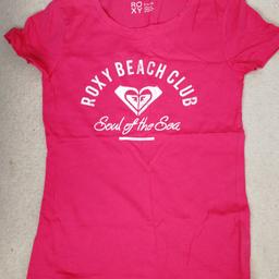 Roxy ladys t-shirt never been warn basically like new Size S fit size UK 8-10 from smoke free home