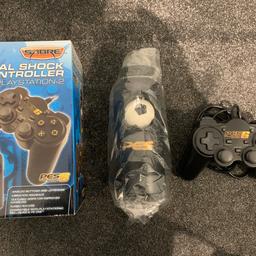 Dual shock playstation 2 pad

Boxed up and comes with new PES 6 PRO EVOLUTION SOCCER bottle