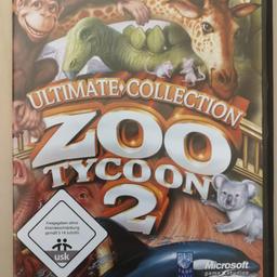 Verkaufe hier das Spiel Zoo Tycoon 2 Ultimate Collection für den PC.

Das Spiel ist in einem top Zustand und funktioniert einwandfrei.

Bei Fragen können Sie mich gerne kontaktieren.

Schaut euch auch meine anderen Anzeigen an.
