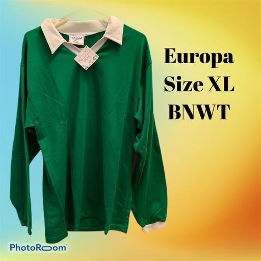 Buy & Sell West Midlands Birmingham - Photos for Europa green collared jumper size XL bnwt