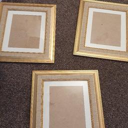 3 pictures frames. good condition