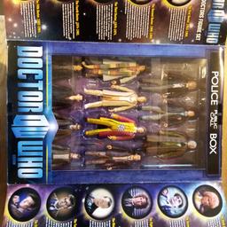 I have recently been going through my loft and found my toys I have collected over the years as a kid. I'm selling today my 11 Doctors collection box figures in perfect condition, but box is damaged and been fixed together over the years with celotape.

(Open To Offers - Collection Only) 

(Must Go Fast!)