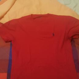 T-shirt ralph taglia S come nuova rossa
