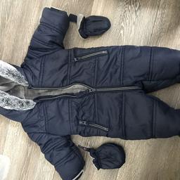 0-3 months George by Asda snow suit, used but great condition