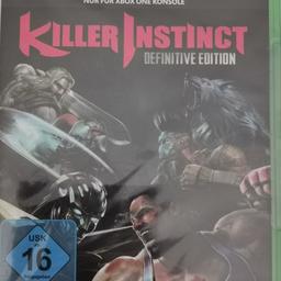 Killer Instinct: Definitive Edition für Xbox One. Das Spiel ist noch verschweißt und stammt aus einem Tier & Rauchfreien Haushalt.

Versand über DHL Maxibrief (1,55€) möglich