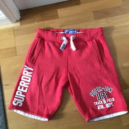 Red Superdry shorts- men size M.
In excellent condition- only worn a couple of times.