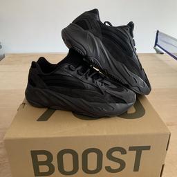 Brand new in box adidas yeezy 700 V2 in Vanta colour way. Uk 8. Further sizing details in photos. Email receipts from sneakersnstuff can be provided. Open to offers and any further questions let me know!