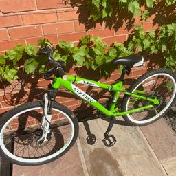 24” Carrera Blast junior bike 
Excellent condition 
Modified gears and brakes 
 Collection Only!