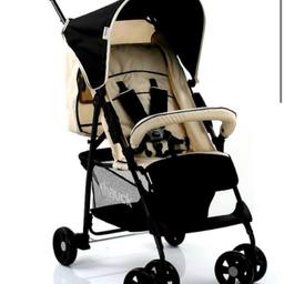 Hauck Sport Pushchair with Raincover - Almond / Caviar

Used!

Open to offers 
No silly offers please 

In very good condition 
Brand: hauck
Weight: 6.2 kg
Seating capacity: Single