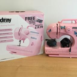 Pink Beldray 12 stitch sowing machine, perfect for a teenage girl 
RRP £89.99, £40 Ono 
Collection only please