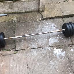 Bar plus 25kg of weights