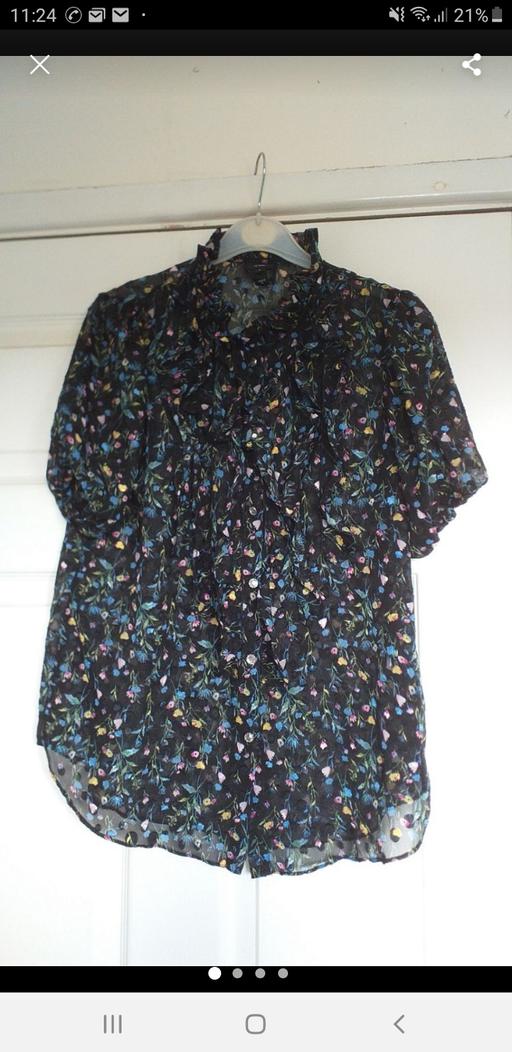 Buy & Sell Merseyside Saint Helens - Photos for Pretty River Island chiffon blouse size 8